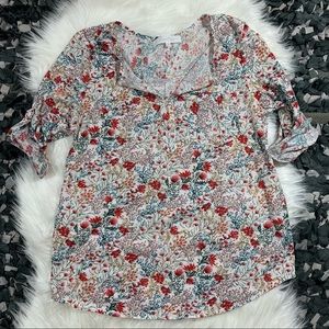 Eden & Olivia floral top